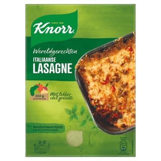 Knorr Wereldgerecht Lasagne Bolognese