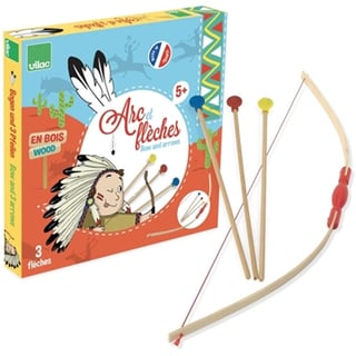 Bow & 3 Arrows + Target in Box