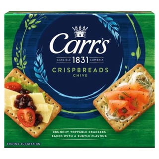 Carr's Crispbreads Chive 190G