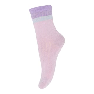 Mp Denmark Norma Glitter Socks Fragrant Lilac 79191 91