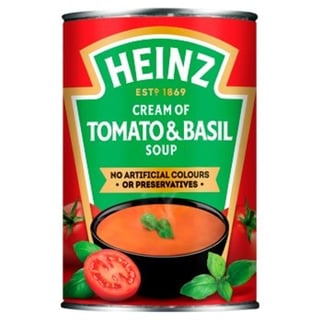 Heinz Soup Cream of Tomato & Basil 400g