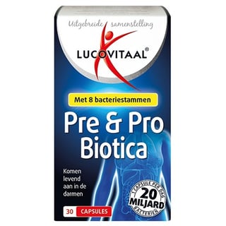 Lucovitaal Pre & Probiotica 30ca