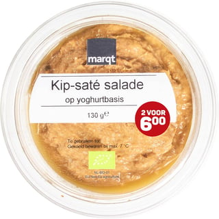 Kip-Saté Salade Op Yoghurtbasis
