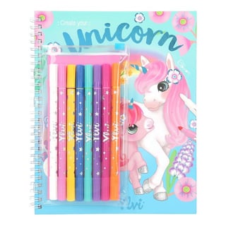 Ylvi Create Your Unicorn Kleurboek Met Viltstiften