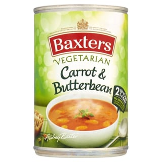 Baxter's Carrot And Butter Bean Soup 400G