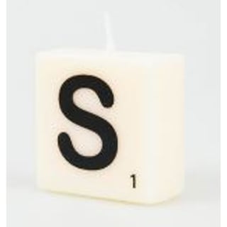 Scrabble Kaars - Alfabet: Letter S