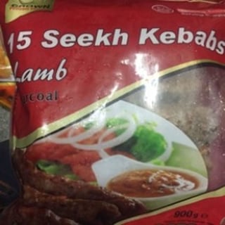 Crown Seekh Kabab Lamb 15Pcs