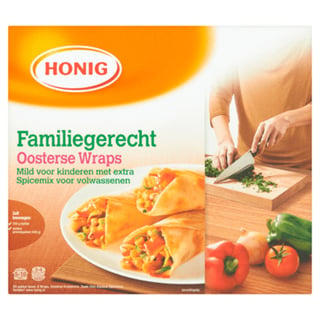 Honig Familiegerecht Oosterse Wraps