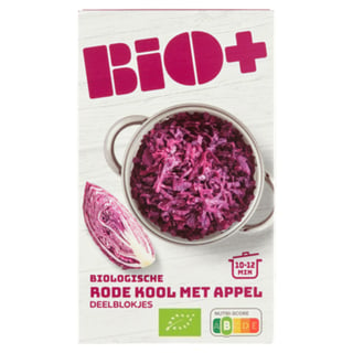 Bio+ Rode Kool Met Appel