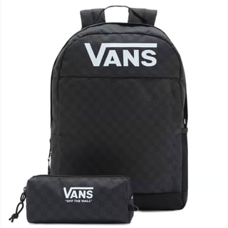 Vans Skool Backpack Boys Black/Charcoal