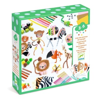 Djeco Knutselset Jungledieren DJ09016