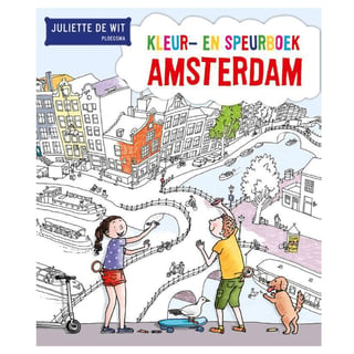 Kleur- en Speurboek Amsterdam - Juliette De Wit