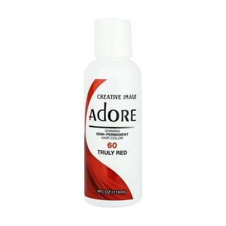 Adore Semi Permanent Hair Color 60 - Truly Red 118ML