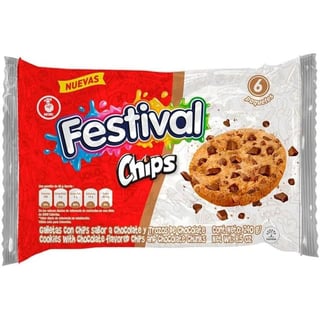 Festival Choco Chips Cookies 40Gr