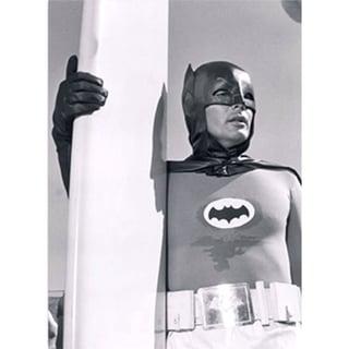 Postkaart - Batman - Adam West