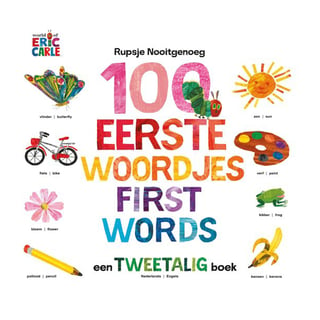 100 Eerste Woordjes (Nederlands-Engels)- Eric Carle