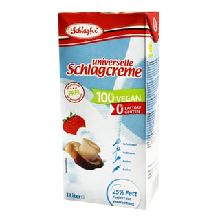 LeHa Schlagfix Universal Unsweetened Whipping Cream 1 Liter *THT 02.10.2024*