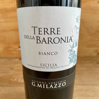 G. Milazzo Terre Della Baronia Bianco 2021