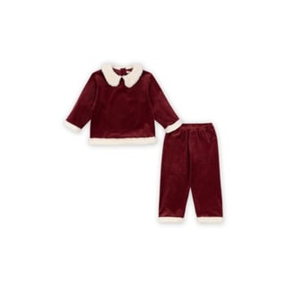 Konges Sløjd Christmas Set Grs Red Dahlia - Maat: 09-12M