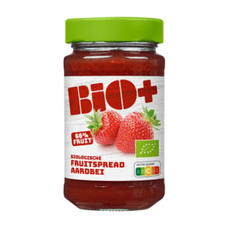 Bio+ Aardbeien Fruitspread