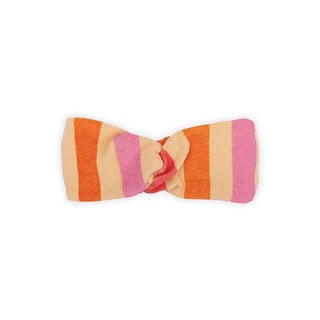 Sproet & Sprout Turband Headband Stripes Nectarine