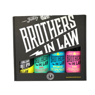 Brothers In Law Cadeauverpakking 4- Pack