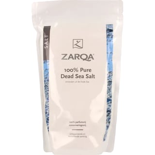 Zarqa 100% Pure Dead Sea Salt Zak 1kg 1