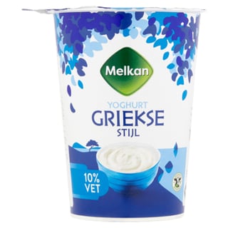 Melkan Griekse Stijl Yoghurt 10% Vet