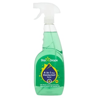 Star Drops 4 In 1 Disinfectant Pine Spray 750Ml