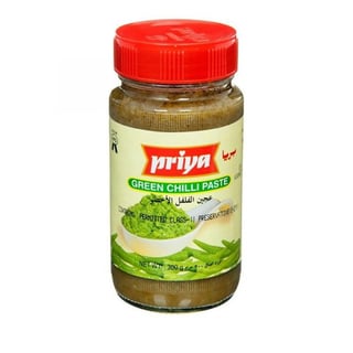 Priya Green Chilli Paste 300 Grams