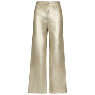 Denim High Waist - Goud