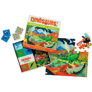 Crocodile Creek - Puzzel + Memory Dinosaurs