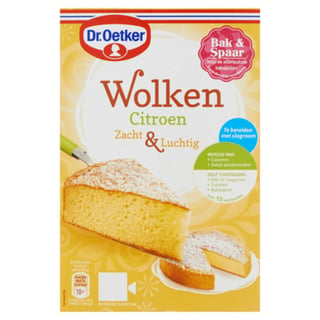 Dr. Oetker Wolken Cake Citroen Bakmix