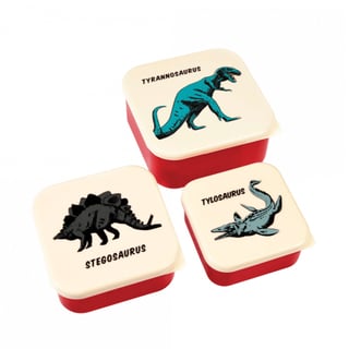 Rex London Snack Boxes Set Van 3 Dinosauriers