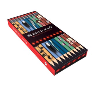 Studio Ghibli - Spirited Away - 10 Potloden HB