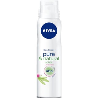 Nivea Deodorant Spray 150 Ml Pure & Natural Lotus