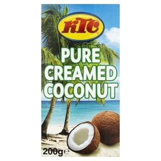 Ktc Pure Creamed Coconut 200 Grams