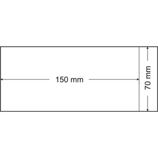 Pergamijnzakjes 70 X 150 Mm - 500 Stuks