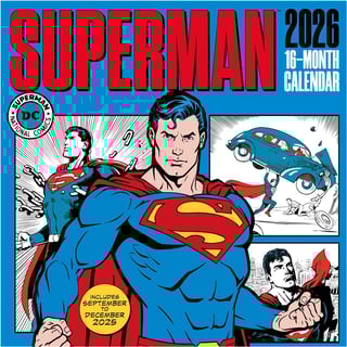 DC Comics Kalender 2026 - Superman