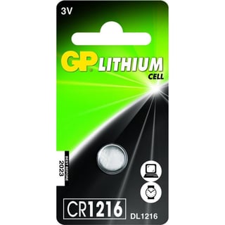 Gp Lithium 1 X Cr1216 3V