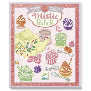 Djeco Artistic Patch Glitter Sweets 6+