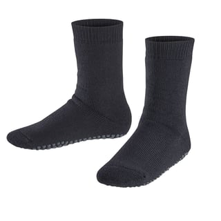 FALKE Catspads Socks with Anti-Slip Sole for Toddlers & Kids and Adults, Col. 3000 Black