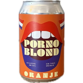 De Werf Porno Blond Oranje 330ml