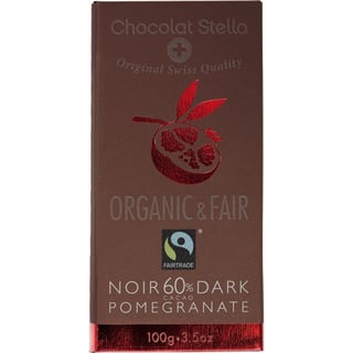 Pure Chocolade 60% - Granaatappel