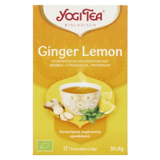 Yogi Tea Ginger Lemon