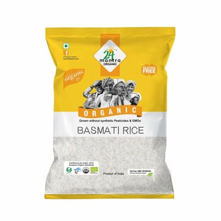 Organic Basmati Rice (White) 5Kg