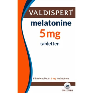 Valdispert Melatonine 5mg Tabletten 30st 30