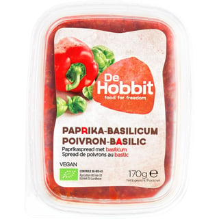 Paprika-Basilicumspread