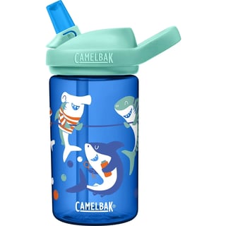 CamelBak Eddy+ Kids Drinkfles - Shark Summer Camp 400 Ml