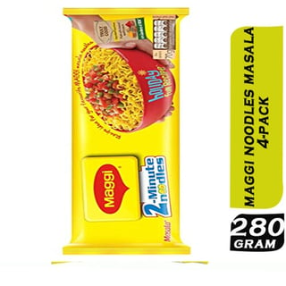 Maggi Noodles Masala 4 Pack 280 Grams